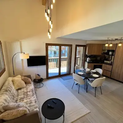 Duplex élégant au centre
