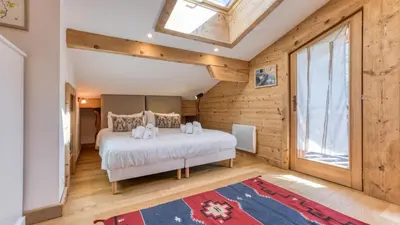a bathroom with a sink and a bath tub at Chalet Mowgli in Chamonix-Mont-Blanc