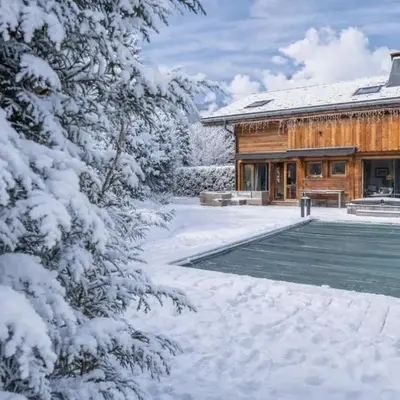 Luxury Chalet Pool & Jacuzzi near Megeve