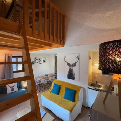 Studio avec mezzanine