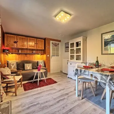 Charmant 2 pièces aux Carroz d'Arâches avec parking et WIFI - 4 personnes - FR-1-836-23