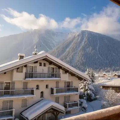 Stay in a modern apartment in Chamonix