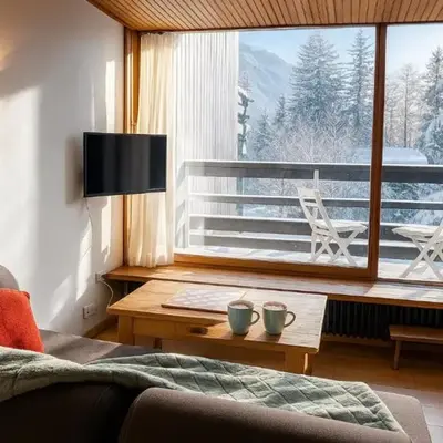 Bright apartment for 6 people in Chamonix