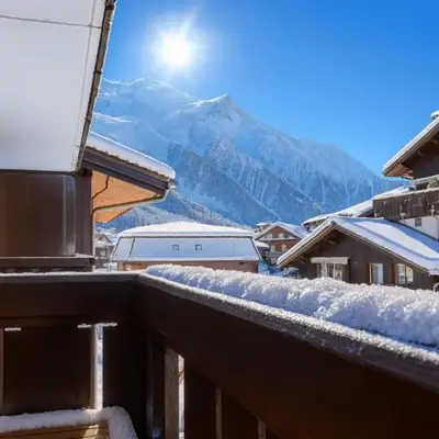 Bright apartment in the heart of Chamonix