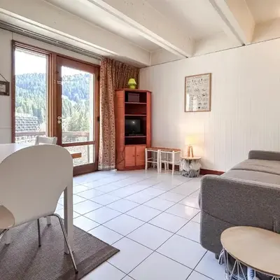 Grand studio Flaine Forum vue montagne
