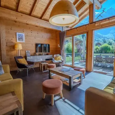 Vieil Ours Douillet Chalet 11pax Familial Vue