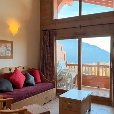 Appartement cosy 3 pièces près des pistes avec parking - FR-1-572-344