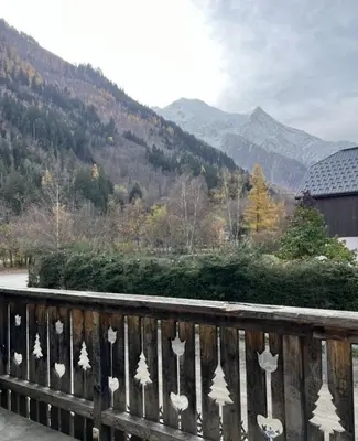 a floor plan of a house with labels at Chalet d'Honneur in Chamonix-Mont-Blanc