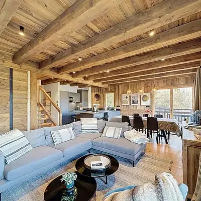 Appartement élégant 4 chambres - Combloux