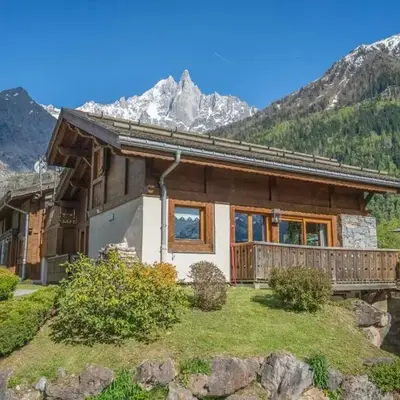 Michka - Chalet 500m Flegere Cheminee Jardin Vue 180