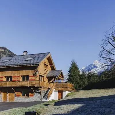 Marmottes - Chalet 7CH Familial 200m2 Cheminee Calme Vue