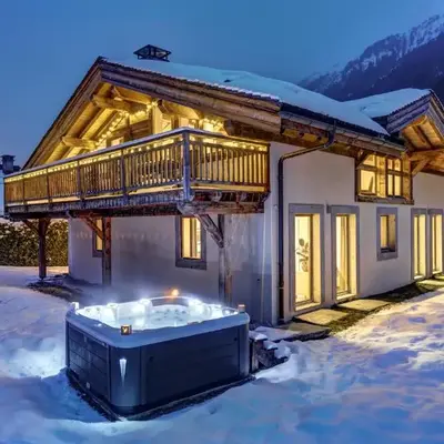 Chosalets - Chalet 200m2 Cheminee Jacuzzi Sauna Vues