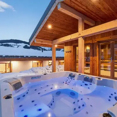 Luxury Chalet with Private Spa & Wellness Area