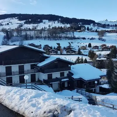 Studio à 2 mn à pied des pistes de Mégève