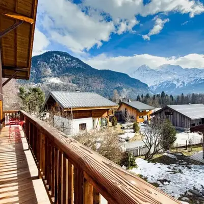Apartment near the slopes in Servoz