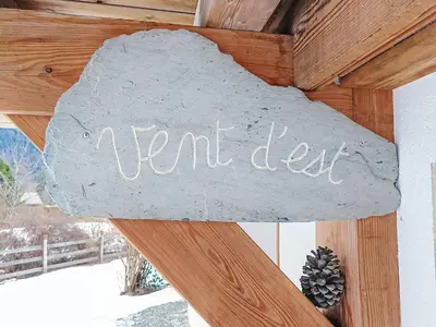 a wooden building with snow on the ground at Apartment Vent d'Est by Interhome in Mémontel