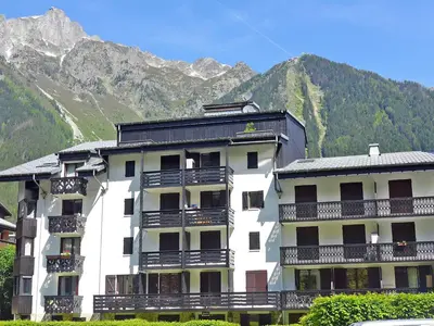 a bathroom with a sink and a tub and a shower at Apartment Le Triolet-5 by Interhome in Chamonix-Mont-Blanc