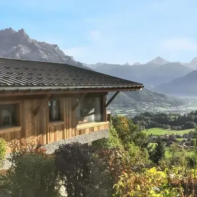 Chalet spacieux à Cordon 180 m² avec vue montagne