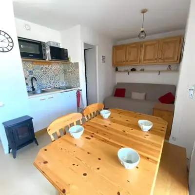 Appartement cosy 2 pièces pour 4 à Morillon 1100