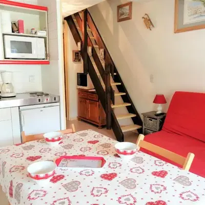 Morillon 1100: 3 pièces cosy pour 5 pers.