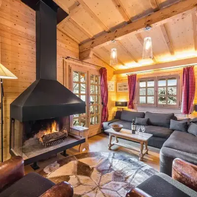 Chalet 4 chambres à Megève Mont d'Arbois - 10 pers