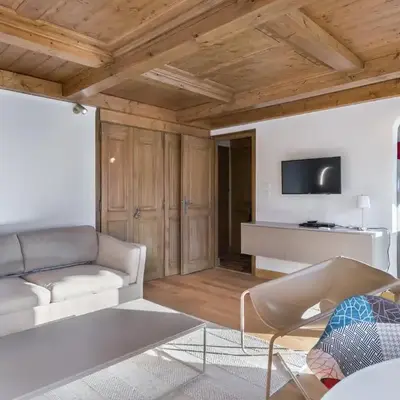 Spacieux T2 rénové avec Parking et WiFi à Megève