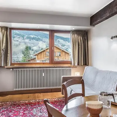 Charmant T2 au cœur de Megève pour 3 personnes - FR-1-453-106