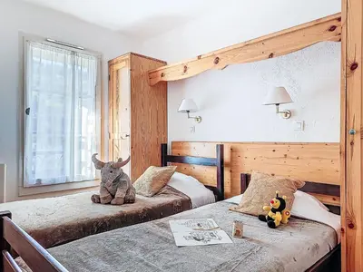 a bathroom with a shower and a sink at Apartment Le Grand Panorama 412 by Interhome in Saint-Gervais-les-Bains