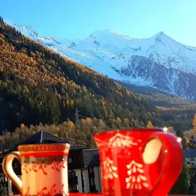 Le Chamois 5E Balcon panoramique MontBlanc avec parking gratuit