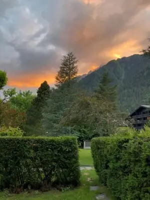 Gallery image of Studio au calme avec jardin et vue Mont-Blanc in Chamonix-Mont-Blanc