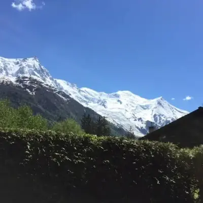 Studio au calme avec jardin et vue Mont-Blanc