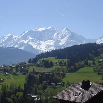 Appartement cosy à Combloux avec parking et cheminée - FR-1-560-9