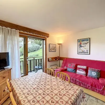 Studio cabine proche centre Combloux