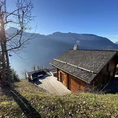 Chalet 3 chambres 8 pers avec cheminée et parking à 1000m des pistes - FR-1-572-49