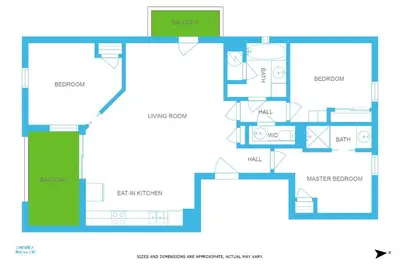 a floor plan of a house at Le Paradis 25 Apartment - Chamonix All Year in Chamonix-Mont-Blanc