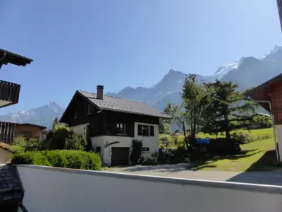 a house with a view of the mountains at Résidence Aiguille Du Midi Bat A - Aiguille du Midi A778 MAE-6406 in Les Houches