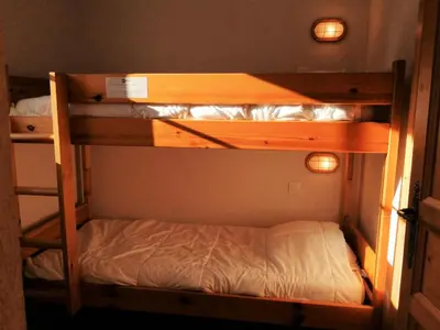 a couple of bunk beds in a room at Résidence Le Grand Panorama - Grand Panorama 211 MAE-5265 in Saint-Gervais-les-Bains