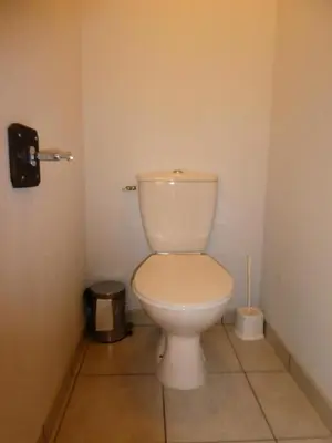 a bathroom with a white toilet in a room at Résidence Les Fermes De Saint Gervais - Fermes de Saint Gervais A7 MAE-5287 in Saint-Gervais-les-Bains