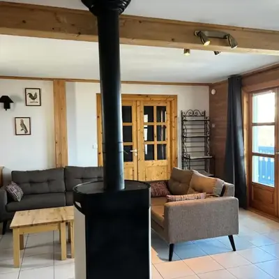 Résidence Hameau - Chalet lumineux · Poêle à bois · Sauna · Garage MAE-7348