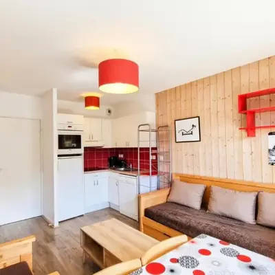 Résidence Les Pleiades - Appartement confortable avec cabine · Centre station · Balcon · Parking couvert MAE-7366