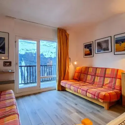 Résidence Andromede - Studio lumineux avec casier à ski · Proche des pistes · Balcon MAE-7403