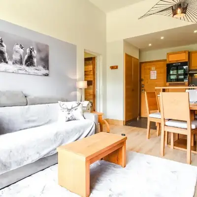 1-bed apartment in 5* Residence with mountain views