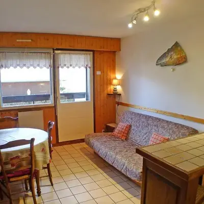 Appartement lumineux 2 pièces cabine