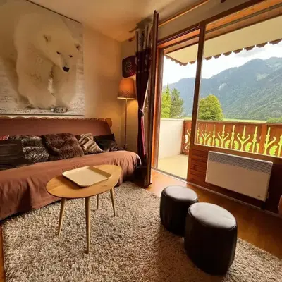 Appartement T2 avec Balcon et Parking à Samoëns - FR-1-624-37