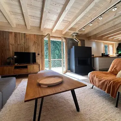 Chalet moderne à Samoëns avec cheminée et terrasse - FR-1-624-5
