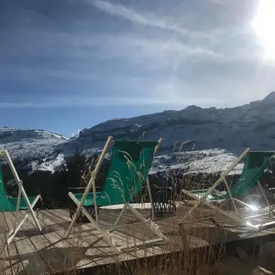 MAGNIFIQUE APPARTEMENT AVEC TERRASSE et VUE IMPRENABLE SUR LE CIRQUE DE FLAINE