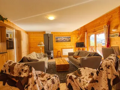 a lodge in the snow with snow covered trees at Duplex 10 pers. au pied des pistes à Morillon - FR-1-642-2 in Morillon