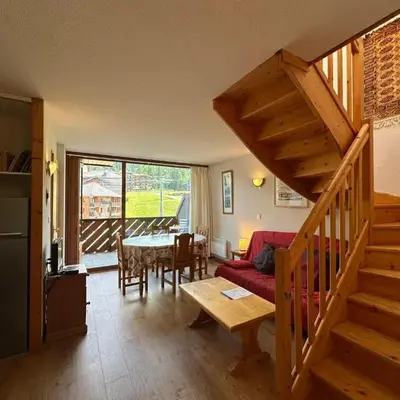 Duplex pieds des pistes avec parking et animaux acceptés - FR-1-642-19
