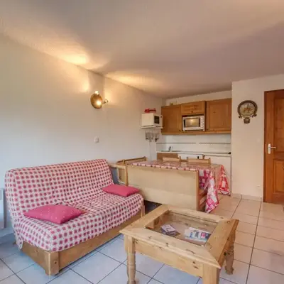 Appartement confortable pour 6 pers. avec balcon à Morillon - FR-1-642-11