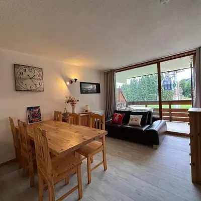 Confortable appartement 6 pers sans animaux ni fumeur à Morillon - FR-1-642-26